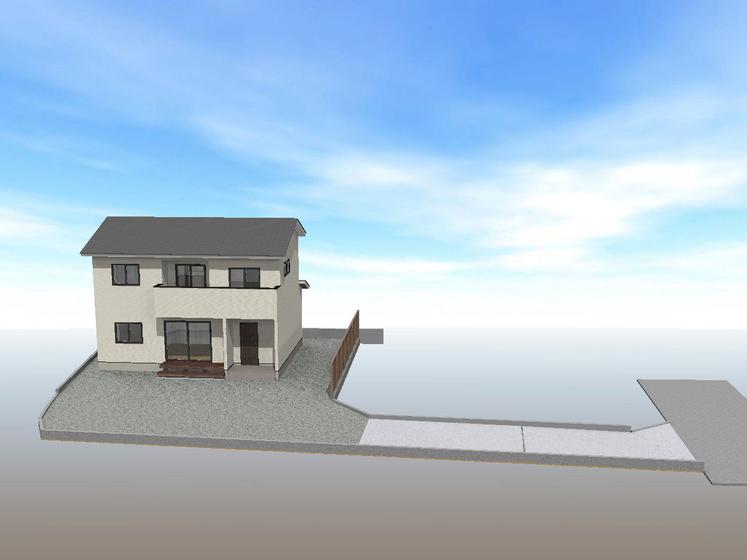 土地+建物（4LDK)+外構工事及び付帯設備含む総額￥3,878万円
立地条件：土地成型が良く駐車がスムーズな配置計画で日当たり良好な閑静な住宅地
建物のポイント：新築建売住宅　長期優良住宅認定・耐震性能は国内最高等級の3取得のイメージ1