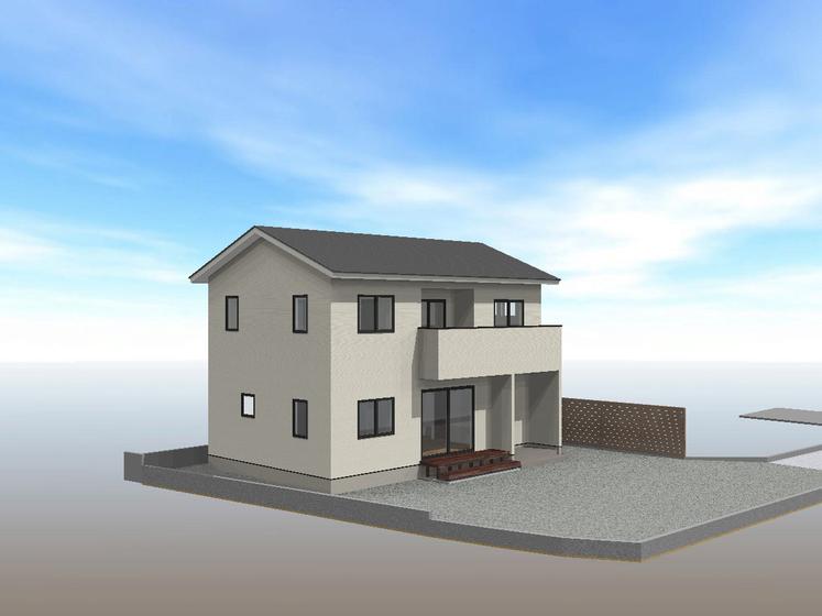土地+建物（4LDK)+外構工事及び付帯設備含む総額￥3,878万円
立地条件：土地成型が良く駐車がスムーズな配置計画で日当たり良好な閑静な住宅地
建物のポイント：新築建売住宅　長期優良住宅認定・耐震性能は国内最高等級の3取得のイメージ4