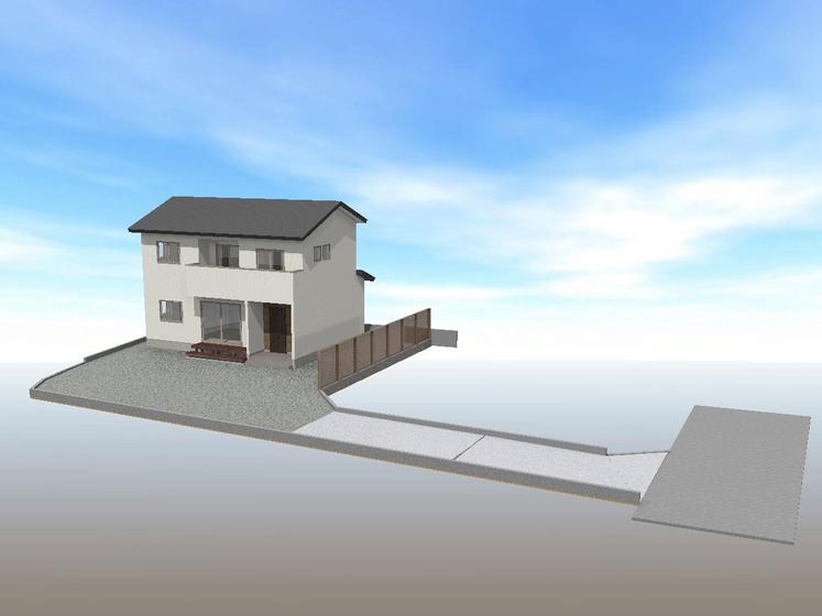 土地+建物（4LDK)+外構工事及び付帯設備含む総額￥3,878万円
立地条件：土地成型が良く駐車がスムーズな配置計画で日当たり良好な閑静な住宅地
建物のポイント：新築建売住宅　長期優良住宅認定・耐震性能は国内最高等級の3取得
住宅省エネ2025子育てグリーン住宅支援事業　長期優良住宅80万円補助金受給対象住宅のイメージ2